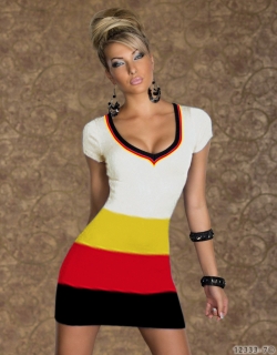 Fashion Bright Mini Dress