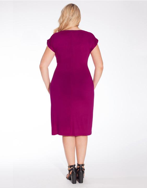 XXL-6XL Lilah Dress in Wild Orchid