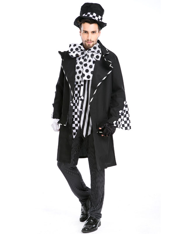 Fashion Black Men Costume