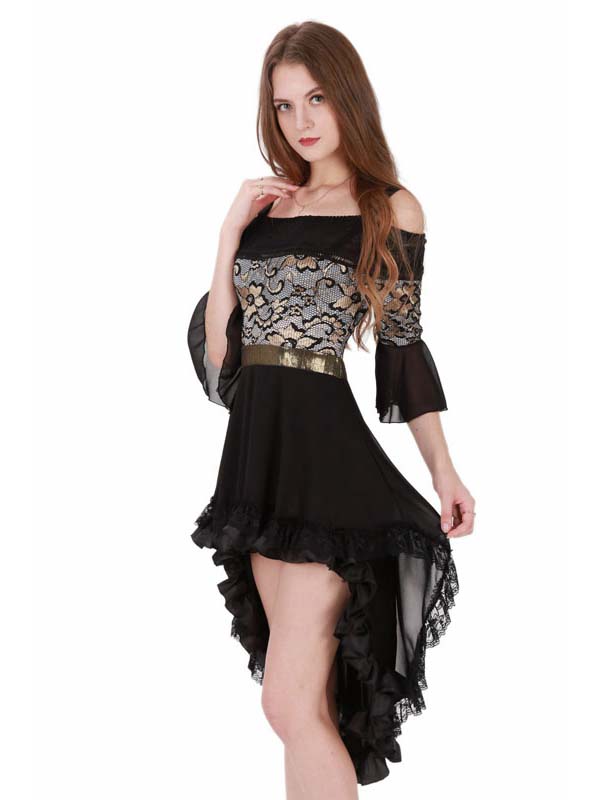 Sexy Floral Printed Party Dress