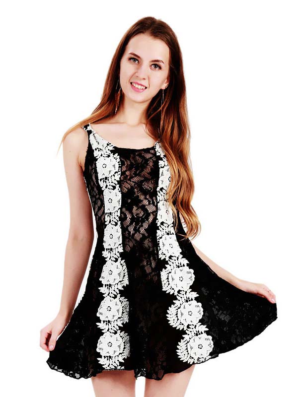 Sexy Lace Mini Dress
