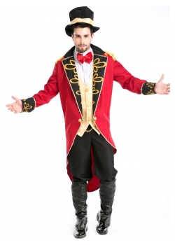 Magician Stage Wear Men Costume