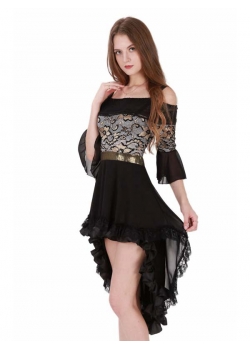 Sexy Floral Printed Party Dress