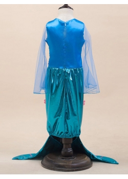Fashion Anna Elsa Princess Costume Dress