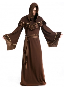 European Religious Taoist Priest Costume