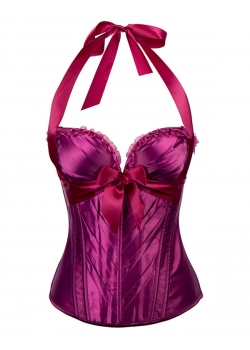 Sexy  Gothic Satin Steel Bone Corset