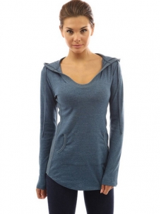 Light Blue Fashion Women Blouse With Hat