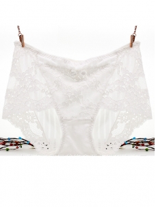 4 Colors L&XL Floral Lace Panties