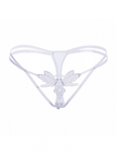 7 Colors One Size Open Front G-String Panties