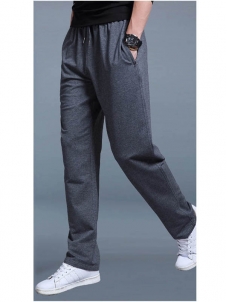 Dark Grey L-5XL Men Athletic Running Pants
