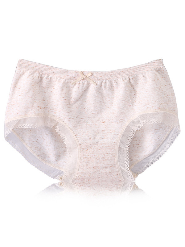 5 Colors One Size Lace Side Seamless Underwear