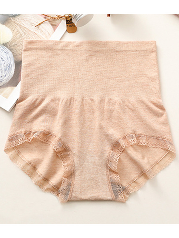 9 Colors One Size Lace Side Seamless Underwear