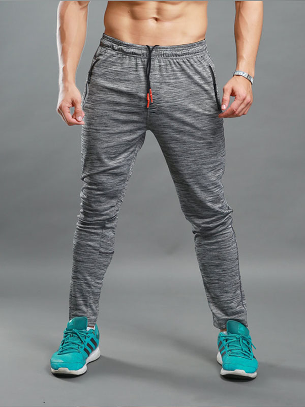 Grey Men Sport Long Pant