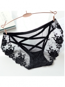 3 Colors One Size Floral Seamless Underwear