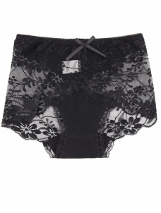 4 Colors L-2XL Sexy Floral Printing Panties