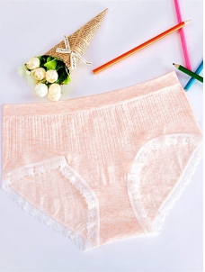 6 Colors One Size Cotton Seamless Underwear