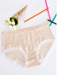 6 Colors One Size Cotton Seamless Underwear