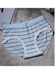 6 Colors One Size Striped Seamless Underwear