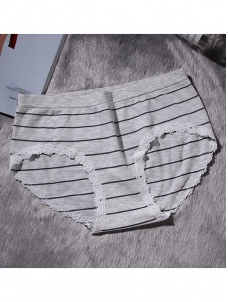 6 Colors One Size Striped Seamless Underwear