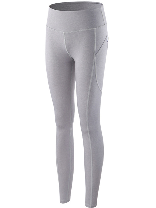 High Waist Fitness Yoga Legging Light Grey