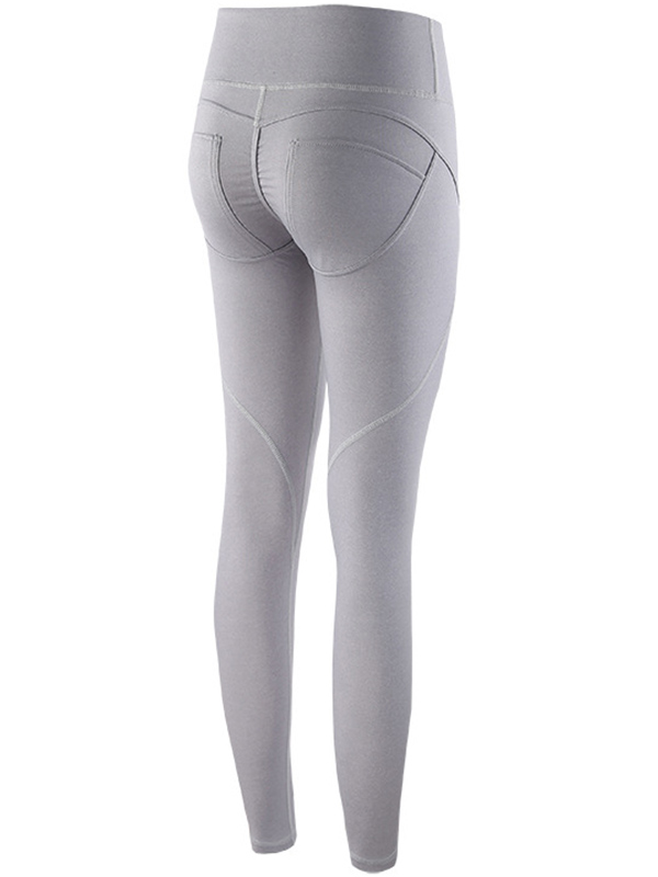 High Waist Fitness Yoga Legging Light Grey