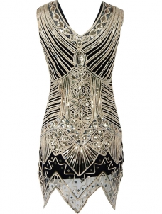 Sexy Fashion Cap Sleeve Sequin Dresses 