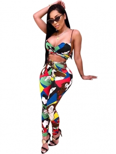Women Colorful Sexy Summer Suit