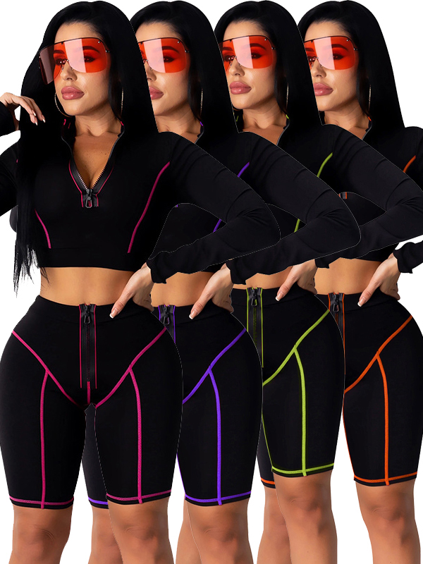 Women 2 Pcs Sport Short Set