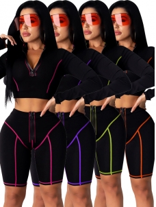 Women 2 Pcs Sport Short Set