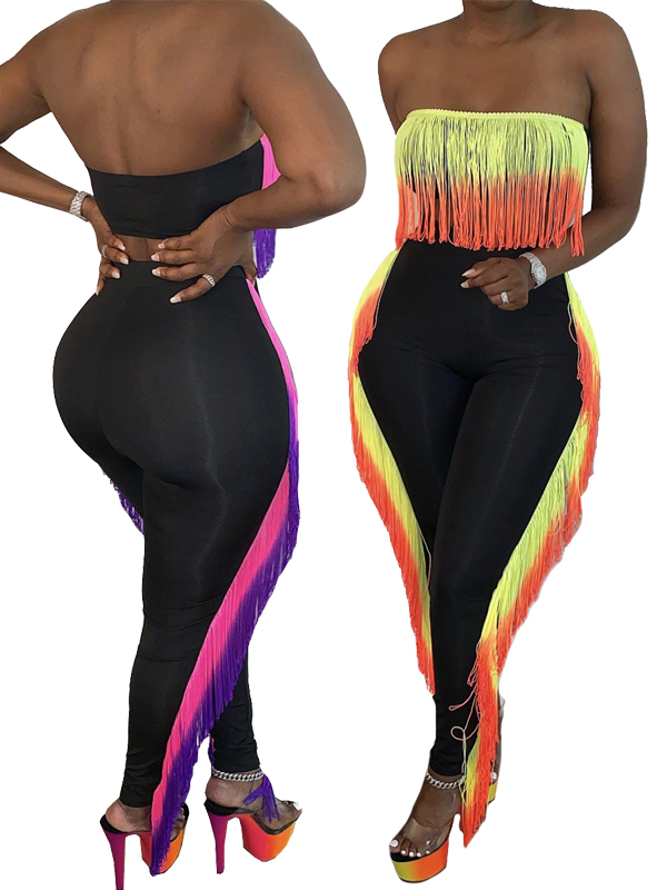 Women Summer Tassel Suit