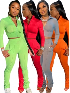 Women Long Sleeve Sport Suit