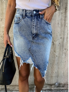 Women Fashion Short Denim Skirt