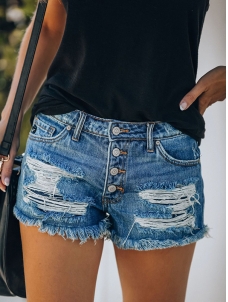 Women Fashion Short Denim Trousers