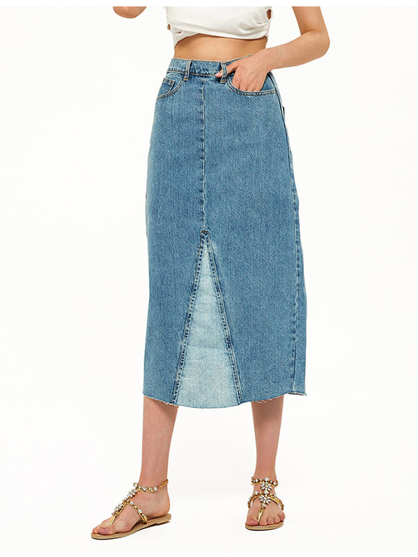 Women Long Denim Dress