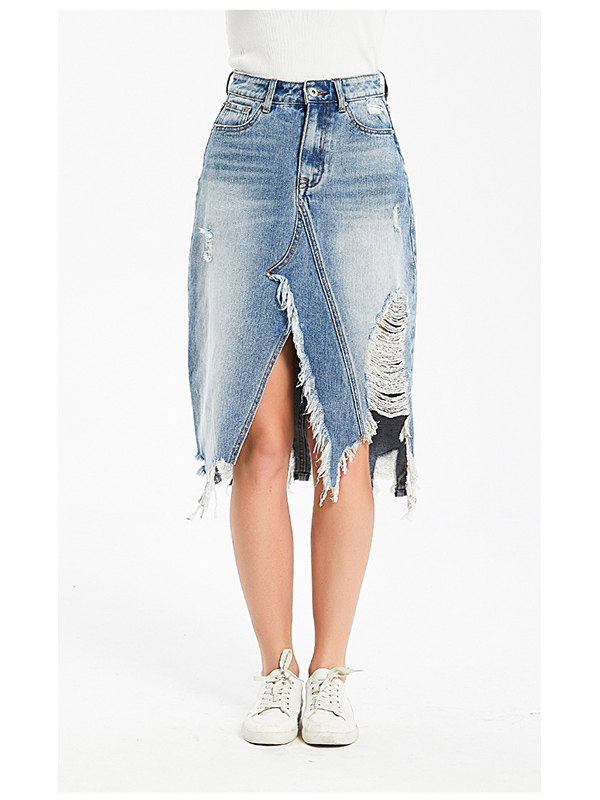 Women Long Denim Dress