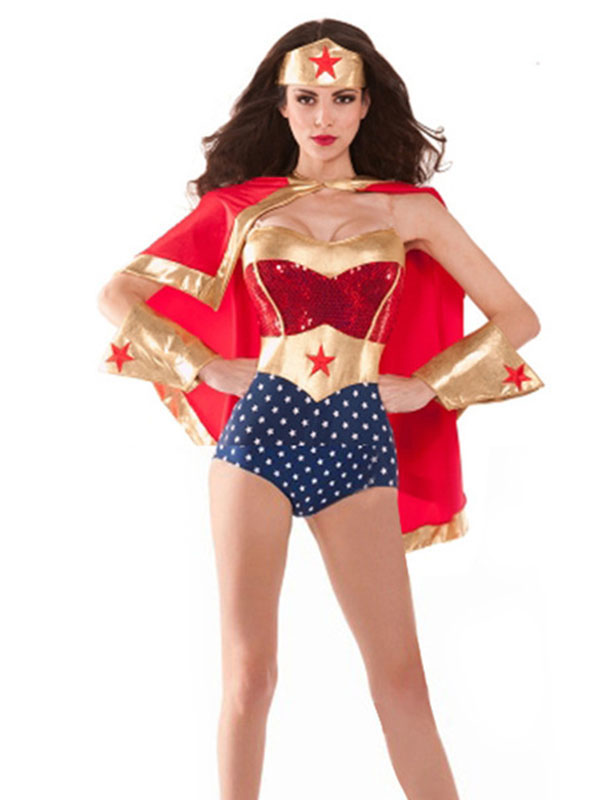 Superwomen Halloween Costume (including fancy dress)