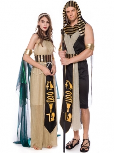 Pharaoh Couple Halloween Costume (including fancy dress)