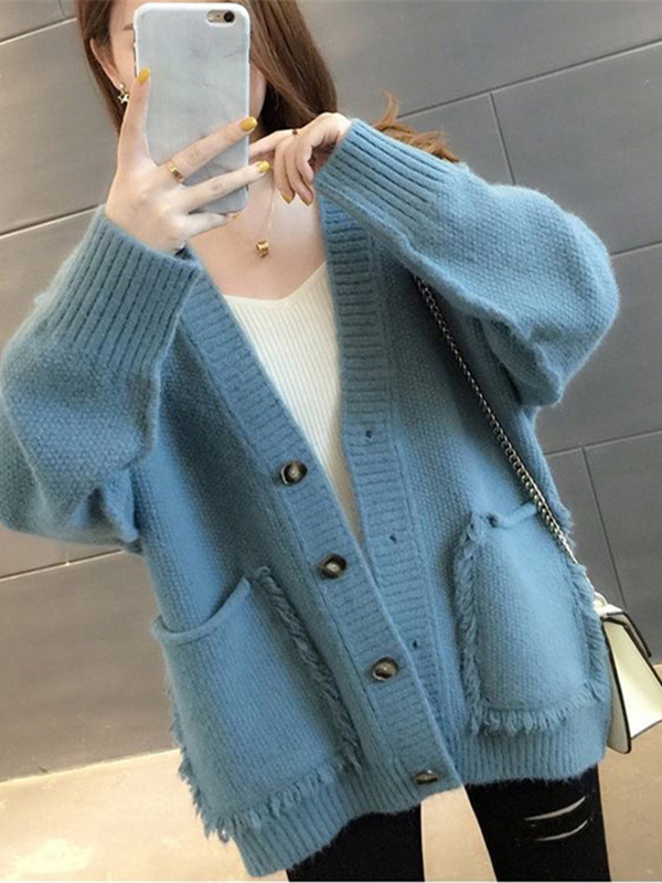 Women Long Sleeve Sweater Tops