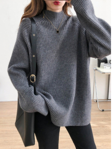 Women Long Sleeve Sweater Tops