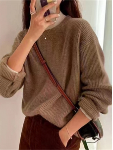 Women Long Sleeve Sweater Tops
