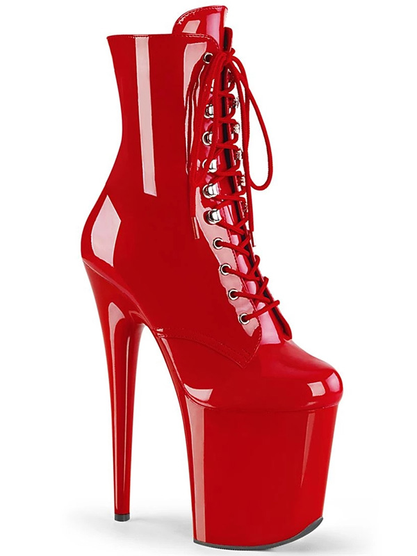 Women Sexy High Heel Platform Shoes Lap Ankle Boots