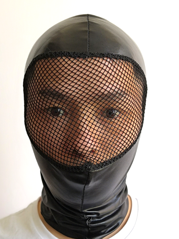 Women Vinyl Hood Masks