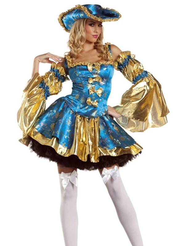 Women Pirate Costume Fancy Dress (including fancy dress)
