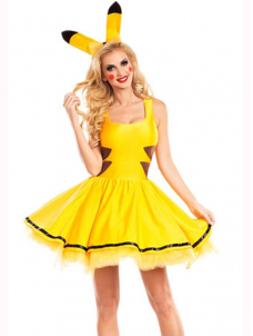 Women Pikachu Halloween Costume (including fancy dress)