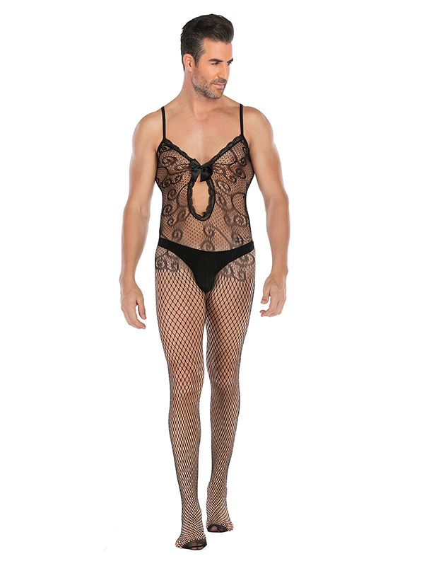 Men Sexy Fishnet Lingerie