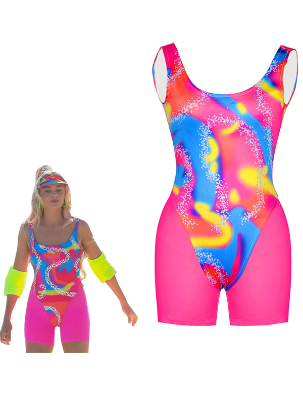 Barbie Sportswear Cosplay Costume (including jumpsuit)