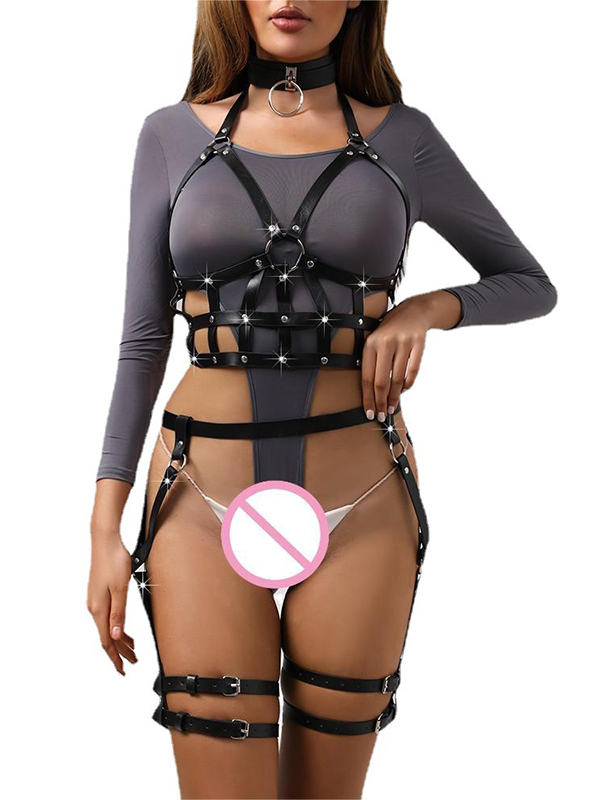 Women Full Body Leather Harness
