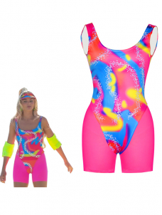 Barbie Sportswear Cosplay Costume (including jumpsuit)