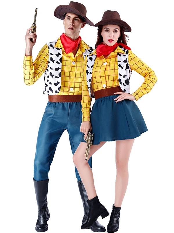 Women Men Cowboy Costume (including fancy dress)