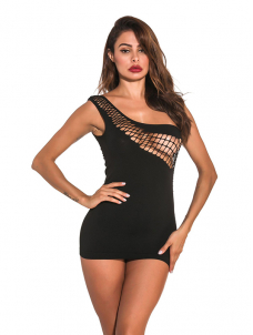 Total Knock Out Asymmetrical One Shoulder Dress
